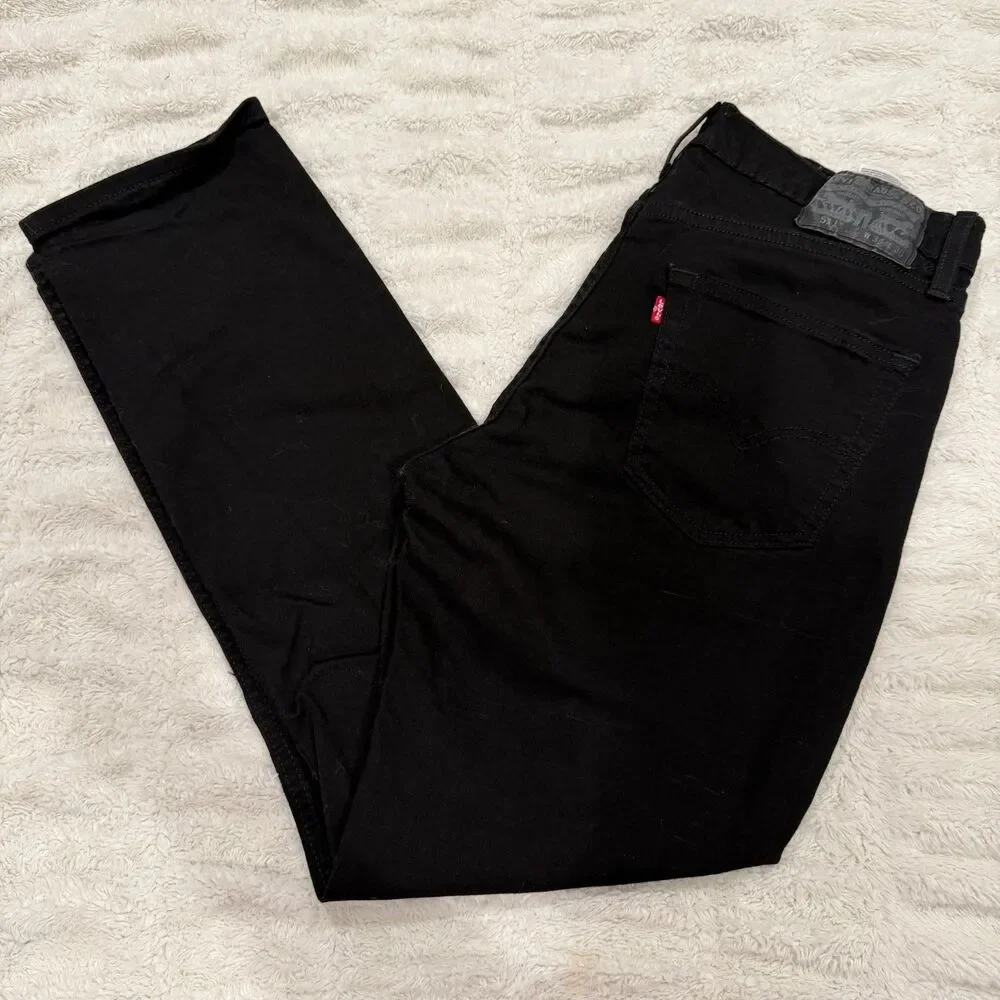 Levi’s 511 Men’s Jeans 34x30 Black Slim Fit Denim Pants